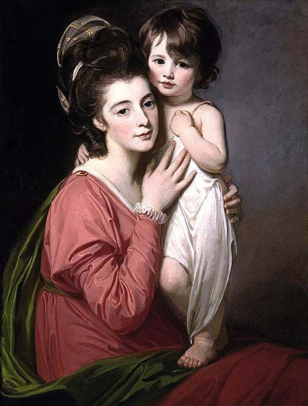 mrs henrietta morris and her son john